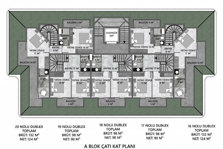 Квартира 2+1 в Каргыджаке, Алания, Турция | PTE-61820