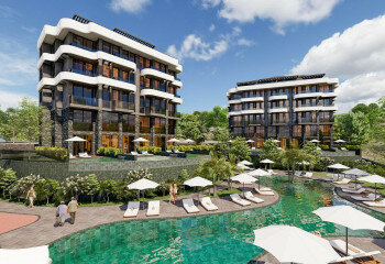 Квартира 2+1 в Каргыджаке, Алания, Турция | PTE-61820