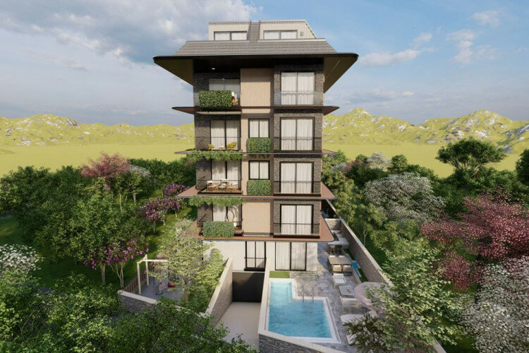 Квартира 2+1 в Анталии, Турция | PTE-61863