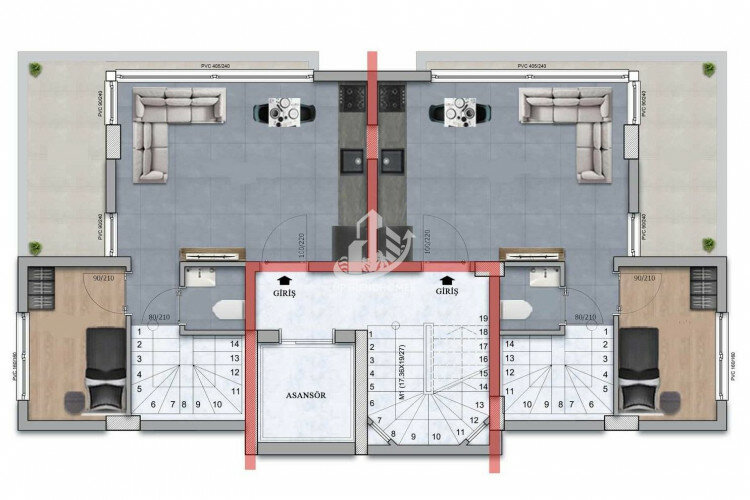 Квартира 1+1 в Кестеле, Турция | PBB-61893