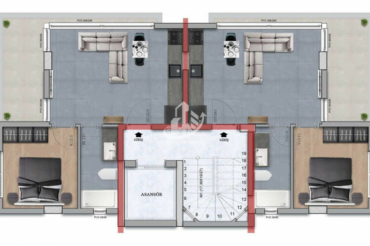 Квартира 1+1 в Кестеле, Турция | PBB-61893