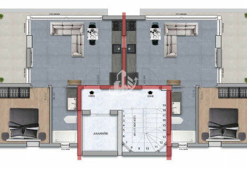 Квартира 1+1 в Кестеле, Турция | PBB-61893