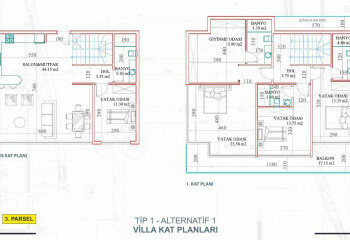 Вилла 3+1 в Алании, Турция | PTE-62104