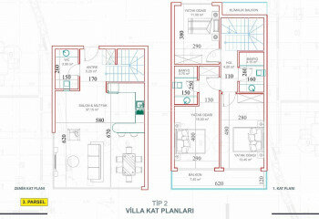 Вилла 4+1 в Алании, Турция | PBB-62105