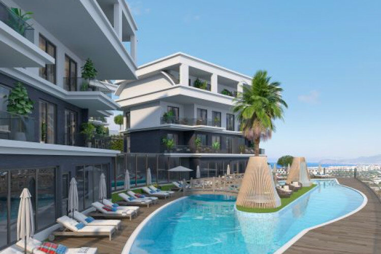 Квартира 1+1 в Каргыджаке, Алания, Турция | STE-62101