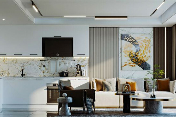 Квартира 1+1 в Каргыджаке, Алания, Турция | STE-62101