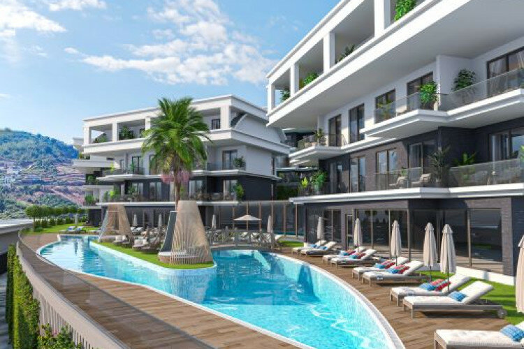 Квартира 1+1 в Каргыджаке, Алания, Турция | STE-62101