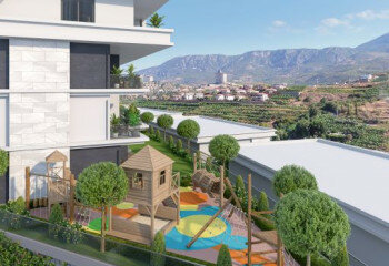 Квартира 1+1 в Каргыджаке, Алания, Турция | STE-62101