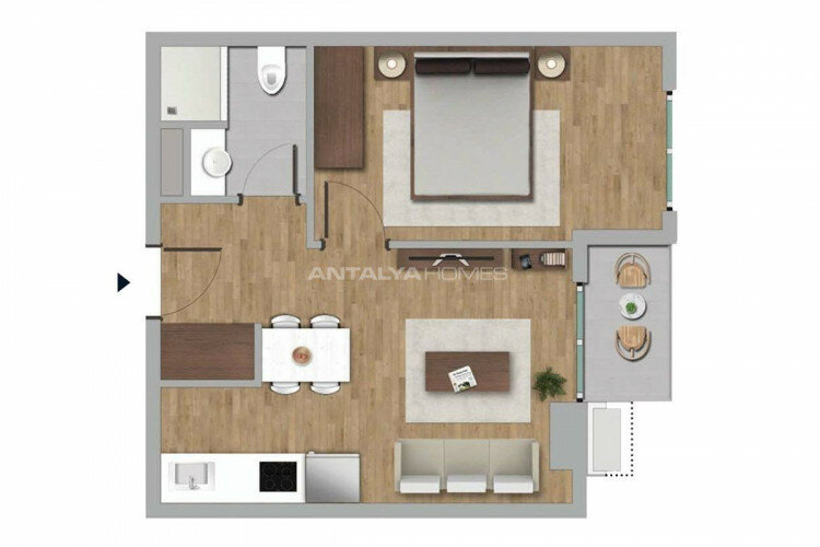 Квартира 2+1 в Стамбуле, Турция | PBB-62133