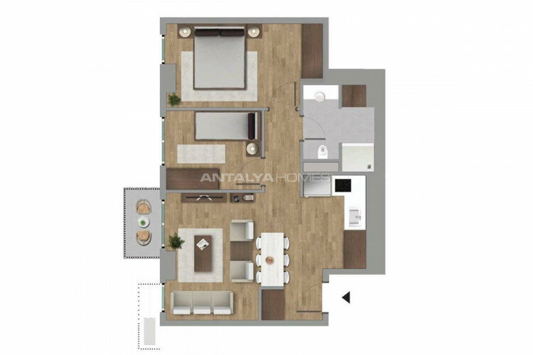 Квартира 2+1 в Стамбуле, Турция | PBB-62133