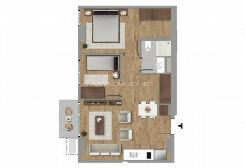 Квартира 2+1 в Стамбуле, Турция | PBB-62133