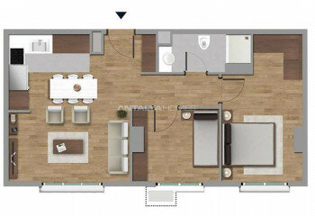 Квартира 2+1 в Стамбуле, Турция | PBB-62133