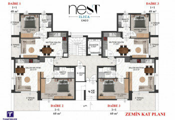 Квартира 1+1 в Газипаше, Турция | STE-62216