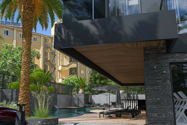 Квартира 1+1 в Алании, Турция | STE-62214