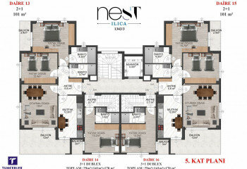 Квартира 3+1 в Газипаше, Турция | STE-62217