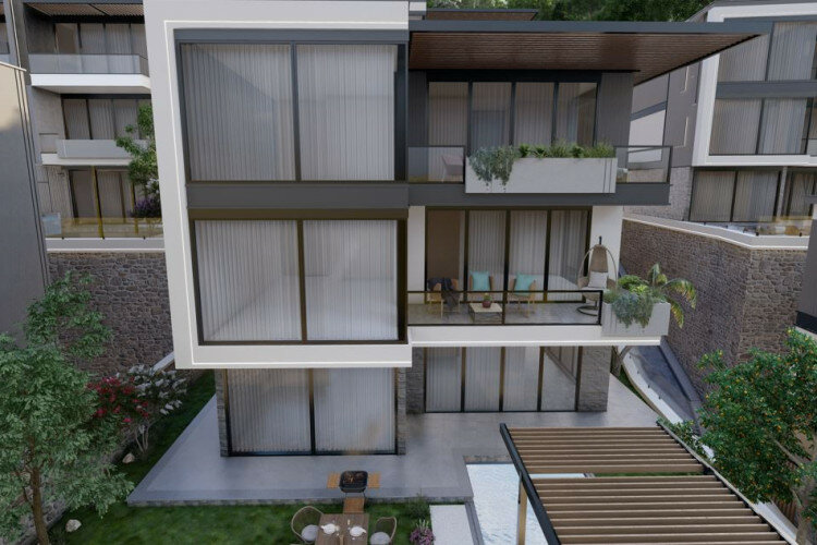 Вилла 4+1 в Бекташе, Алания, Турция | PTE-62354