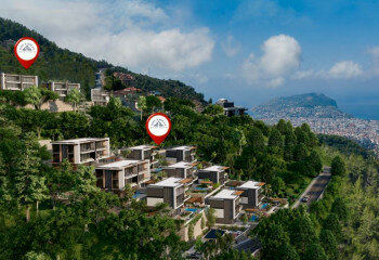 Вилла 4+1 в Бекташе, Алания, Турция | PTE-62354