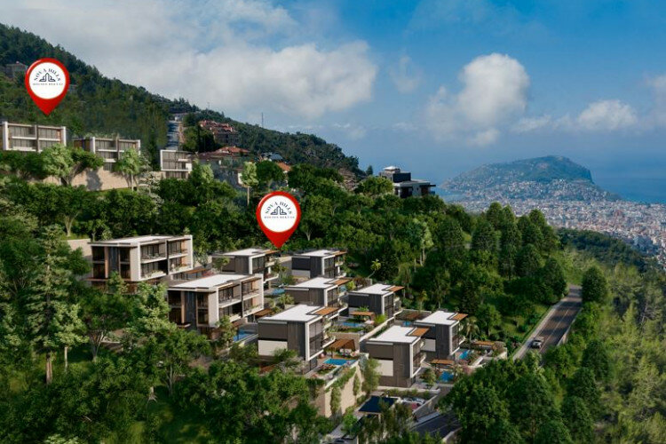 Вилла 4+1 в Алании, Турция | PTE-62361