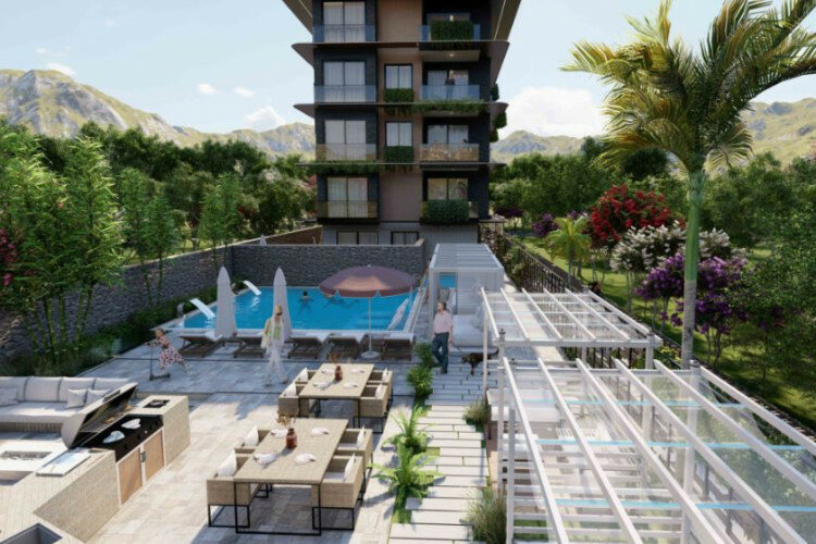 Вилла 4+1 в Алании, Турция | PTE-62361