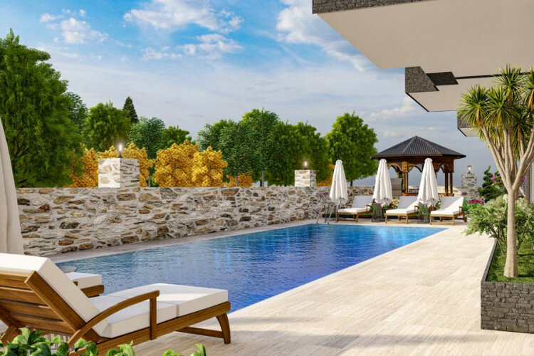 Квартира 1+1 в Алании, Турция | SBB-62371