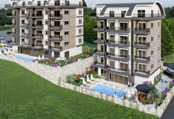 Квартира 1+1 в Алании, Турция | SBB-62371