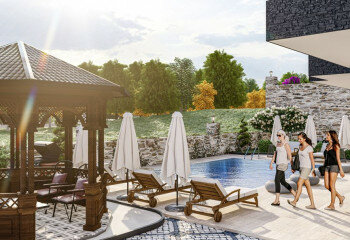 Квартира 1+1 в Алании, Турция | SBB-62371