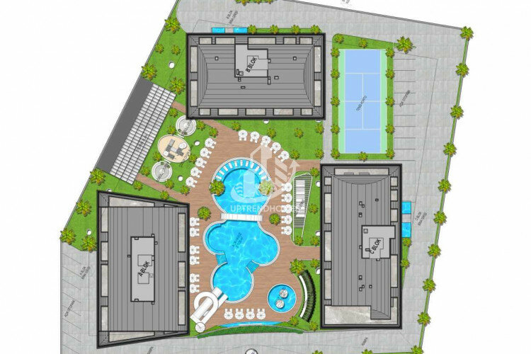 Квартира 1+1 в Тосмуре, Алания, Турция | SBB-62407