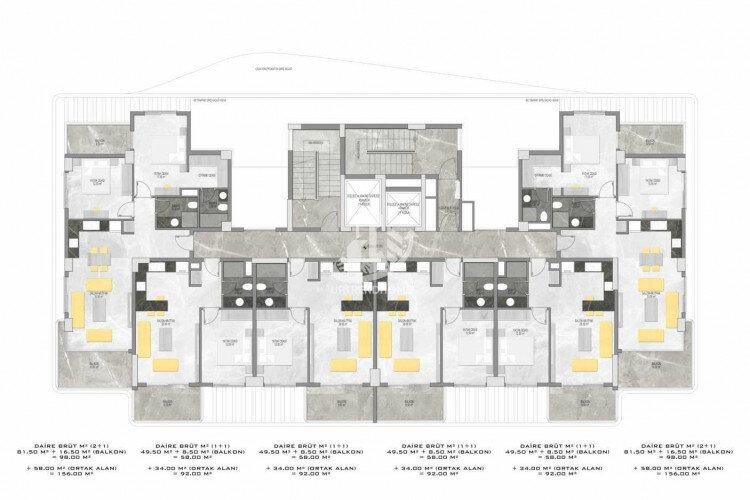 Квартира 1+1 в Тосмуре, Алания, Турция | SBB-62407