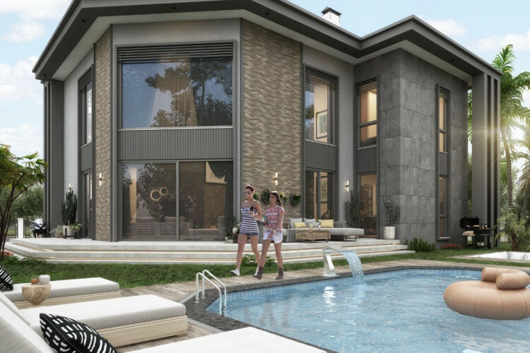 Вилла 4+1 в Анталии, Турция | PTE-62452