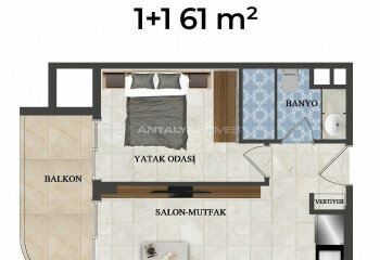 Пентхаус 2+1 в Алании, Турция | SBB-62722