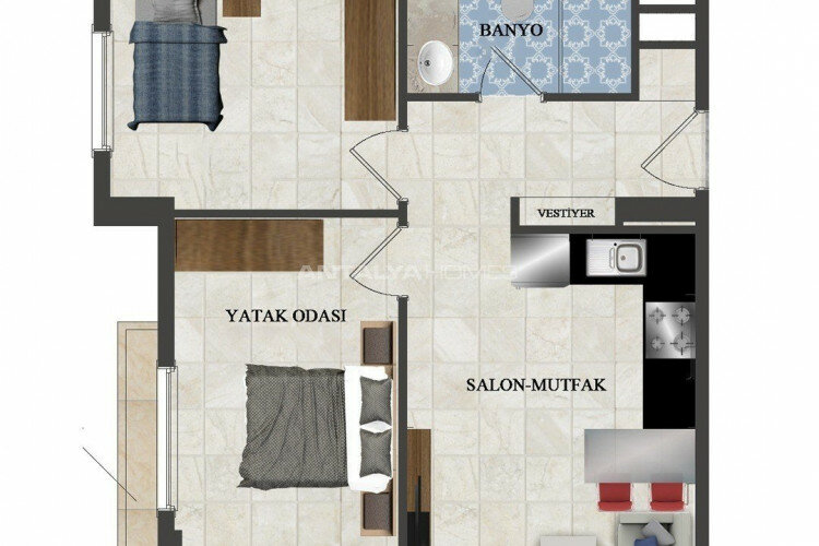 Пентхаус 4+1 в Алании, Турция | PKK-62723