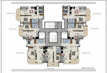Пентхаус 4+1 в Алании, Турция | PKK-62723