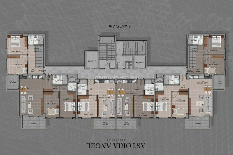 Пентхаус 5+1 в Алании, Турция | SBB-62729