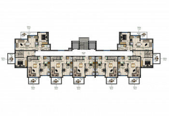 Квартира 1+1 в Газипаше, Турция | STE-62727