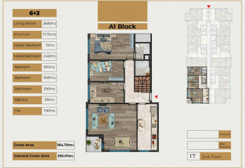 Квартира 2+1 в Бейликдюзе, Турция | PKK-62736