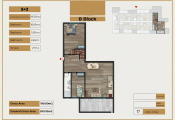 Квартира 3+1 в Бейликдюзе, Турция | SBB-62737