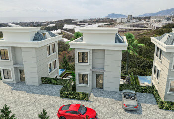 Вилла 4+1 в Каргыджаке, Алания, Турция | STE-62786