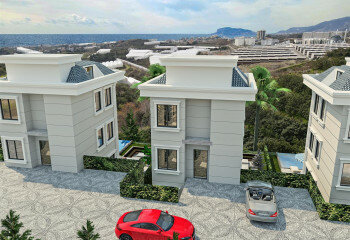 Вилла 4+1 в Каргыджаке, Алания, Турция | STE-62786