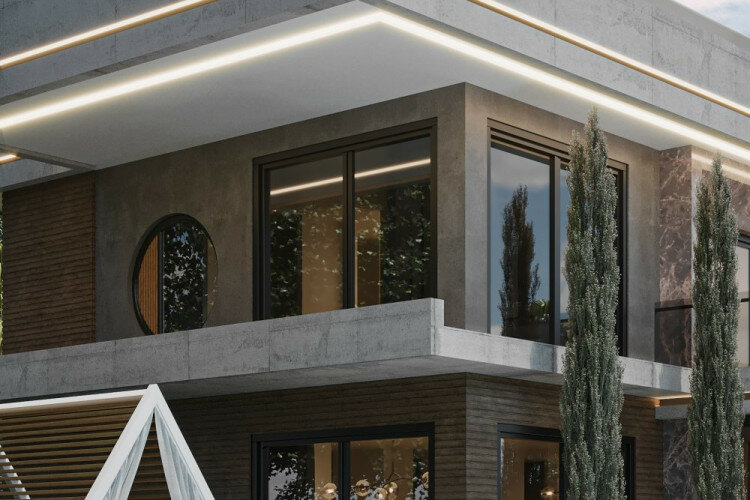 Вилла 4+1 в Тепе, Алания, Турция | SBB-62788