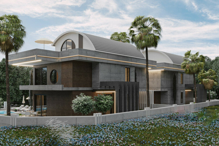 Вилла 4+1 в Тепе, Алания, Турция | SBB-62788