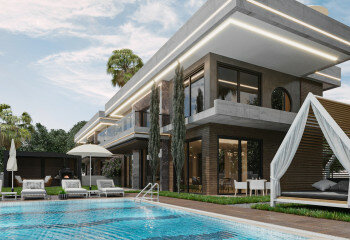 Вилла 4+1 в Тепе, Алания, Турция | SBB-62788