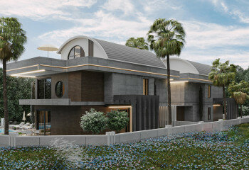 Вилла 4+1 в Тепе, Алания, Турция | SBB-62788