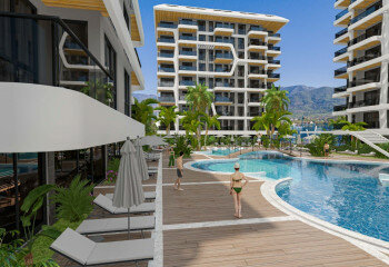 Квартира 1+1 в Алании, Турция | PBB-62819