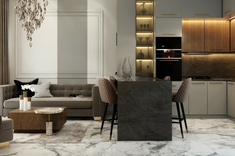 Пентхаус 3+1 в Газипаше, Турция | PTE-62865