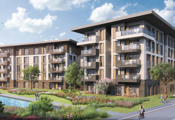 Квартира 1+1 в Кючюкчекмедже, Стамбул, Турция | STE-62915