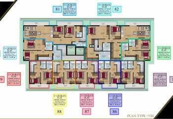 Квартира 3+1 в Алании, Турция | PTE-62926