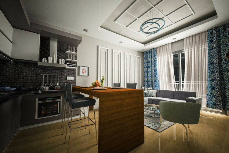 Квартира 1+1 в Алании, Турция | STE-62929