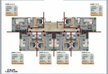 Квартира 1+1 в Алании, Турция | PBB-62938