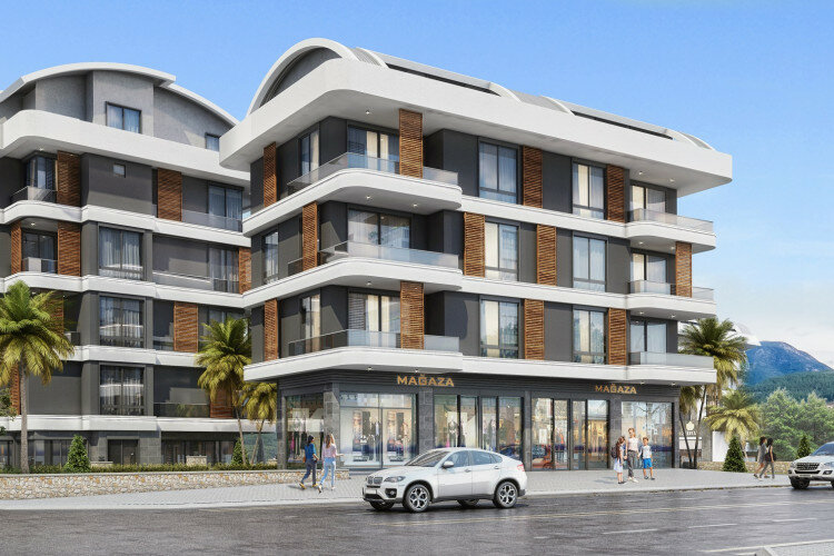 Квартира 1+1 в Алании, Турция | PKK-62936