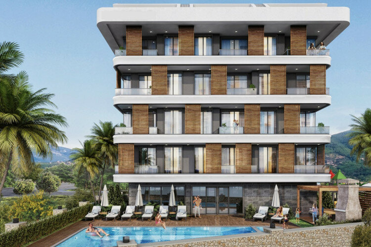 Квартира 1+1 в Алании, Турция | PKK-62936